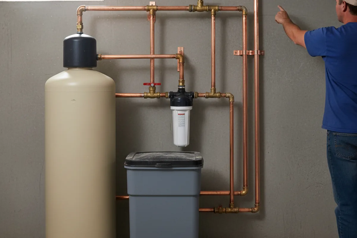 Whole-house water treatment system installed in Lowpoint